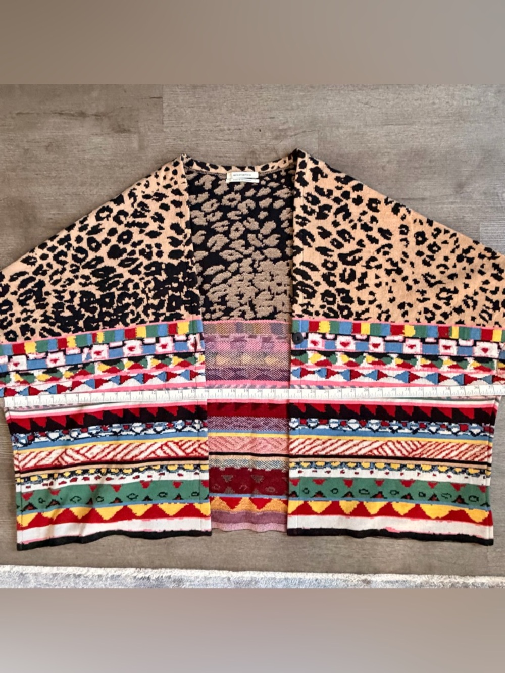 Anthropologie Aldomartins Annistyn Knit Kimono . - Picture 6 of 6